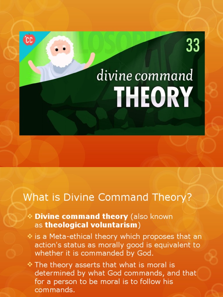 Divine Command Theory Edit Pdf Divine Command Theory