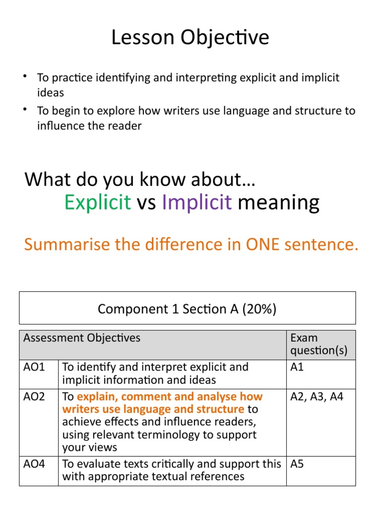 Analyzing Language and Structure in Texts | PDF | Question | Linguistics