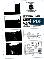 Irrigation Design Manual-Tanzania PDF