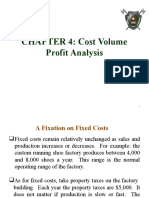 CHAPTER 4: Cost Volume Profit Analysis