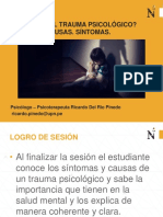 Semana 11-Trauma Psicologico. Síntomas