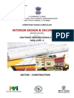 Interior Design & Decoration: Sector - Construction