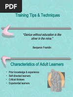 Training Tips & Techniques: "Genius Without Education Is Like ...