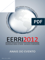 Anais Do Encontro Estudantil Regional de PDF