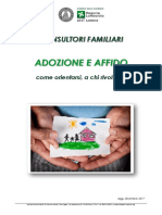 Opuscolo Adozione e Affido