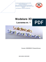 Lucrarea nr. 1 - Modelare 3D