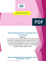 Normas Internacionales de Contabilidad Del Sector Público