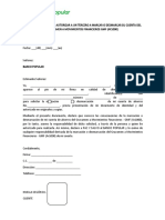 Carta para Autorizacion de Terceros Marcacion PDF