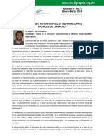 Karam Calderon 2010 Importancia de Determinantes sociales de la salud