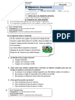 Evaluacion Diagnostica Comunicacion y Personal Social 2do Grado