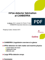 Hpge Detector Fabrication at Canberra