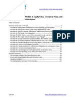 1.2 BIWS Equity Value, Enterprise Value, and PDF