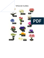 Tipos de Flores PDF