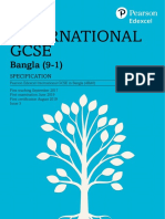 International GCSE Bangla Specification PDF