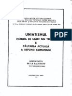 Acordul Ortodocsi - Papistasi de La Balamand