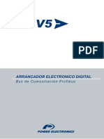 Manual de usuario interfaz Profibus arrancador V5