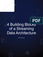 4 Building Blocks of A Streaming Data Architecture