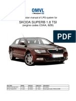 Skoda Superb 1.8 Tsi: (Engine Codes CDAA, BZB)