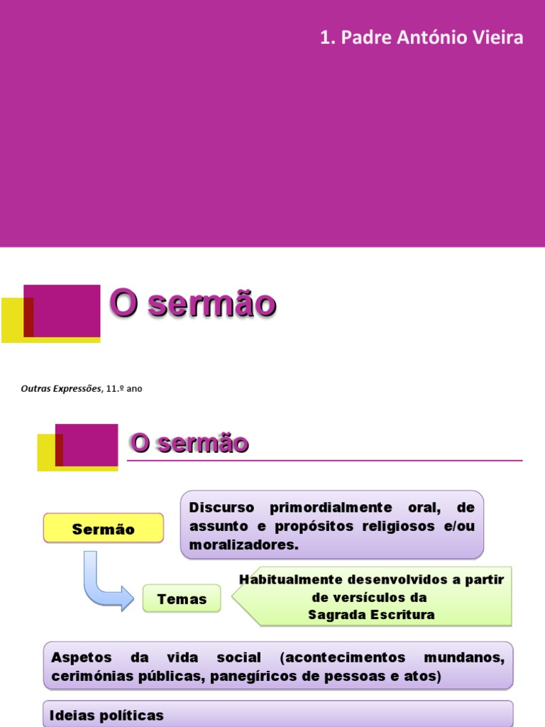 Estrutura e Significado do Sermão | PDF
