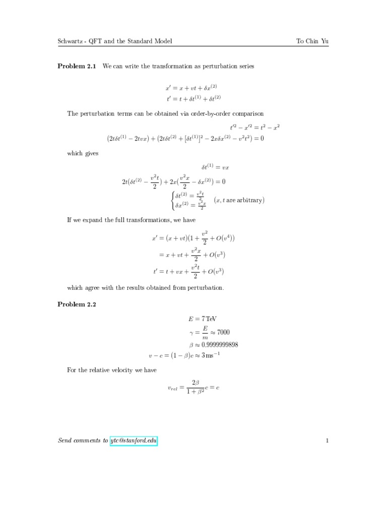 MATTHEW SCHWARTZ QUANTUM FIELD THEORY visual data 2