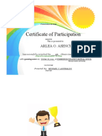 Certificate of Completion Template 01