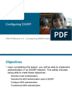 03-Configuring EIGRP Authentication