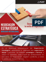 Workshop Internacional de Negociación Estratégica