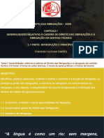 FDUAN - DO - Introduçao, Princípios e Estrutura Das Obrigaçoes - ISS - 2020 PDF