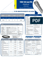 Tuberías para Redes de Abastecimiento de Agua: Presión Uf