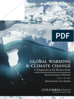 Global Warming & Climate Change: A Symposium in The Russian Arctic