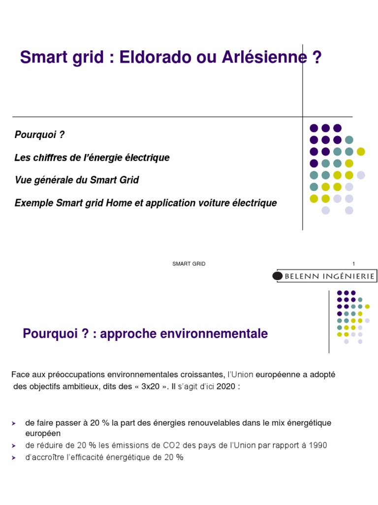 Smart Grid : Enjeux et Perspectives | PDF | Grille intelligente ...