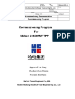Commissioning Programme For Mahan TPP