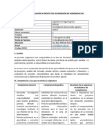 Formulacion de Proyectos de Inversion en Agronegocios