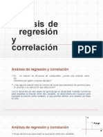 DIAPOSITIVAS Análisis de Regresión y Correlación - Estadística Descriptiva