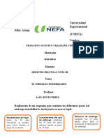 Practica # 4 El Embargo Inmobiliario