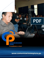 Brochure Comunicaciones Piura