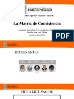 Matriz de Consistencia - Mic4