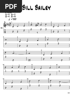 Bill Bailey Chords and Lyrics Guide | PDF