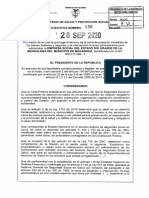 Resolución 136 de 28 de Septiembre de 2020 PDF