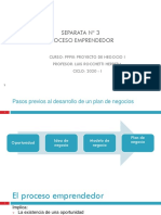 PNI - SEPARATA 3. Proceso Emprededor