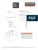 Ridge Angle Calculation Guide | PDF | Roof | Economic Sectors