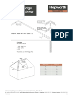 Hepworth Terracotta Data Sheet Standard Ridge Angle Calculator PDF