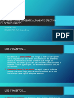 Los 7 Hábitos de La Gente Altamente Efectiva y El Octavo Hábito