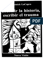 Lacapra Dominick - Escribir La Historia Escribir El Trauma.pdf