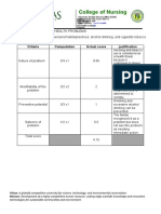 Ranking and Scoring of Health Problems