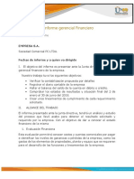 Plantilla Word Informe Gerencial Financiero