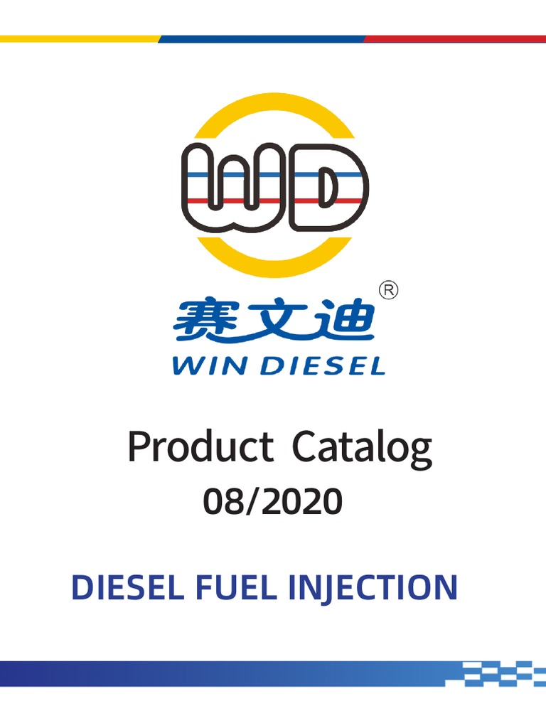 Product Catalog Diesel Fuel Injection PDF Fuel Injection Diesel