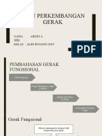 Ilmu Perkembangan Gerak (Fungsional Gerak)