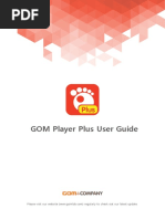 GOMPlayerPlus Manual ENG PDF