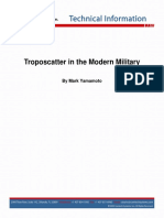 Troposcatter in The Modern Military: by Mark Yamamoto